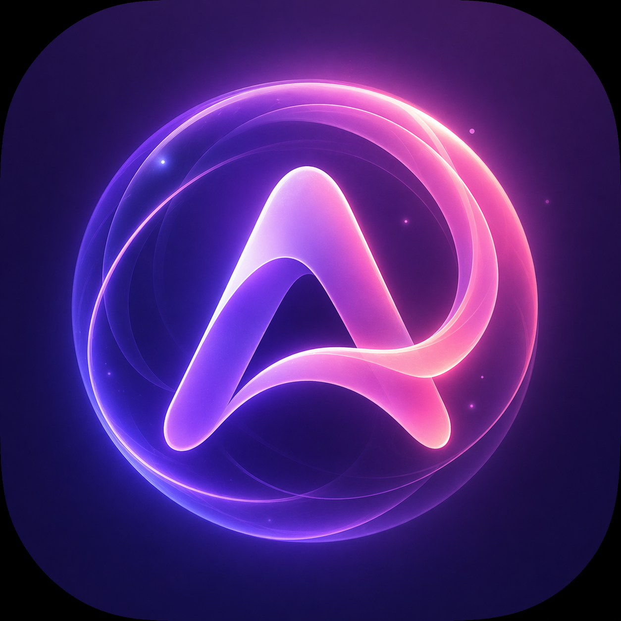 Aura AI Assistant app icon — free Android AI companion built by Zahaib Ali
